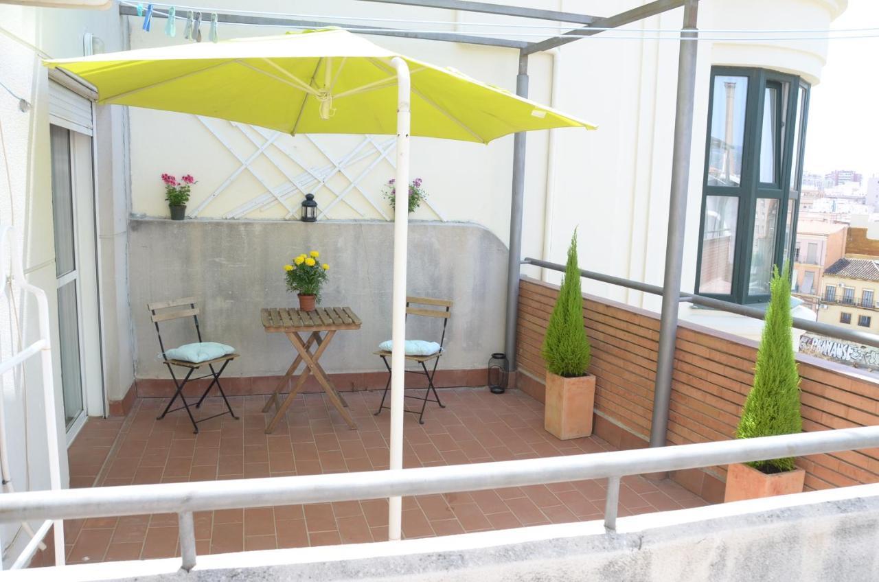 Habitacion Terraza Centro มาลากา ภายนอก รูปภาพ
